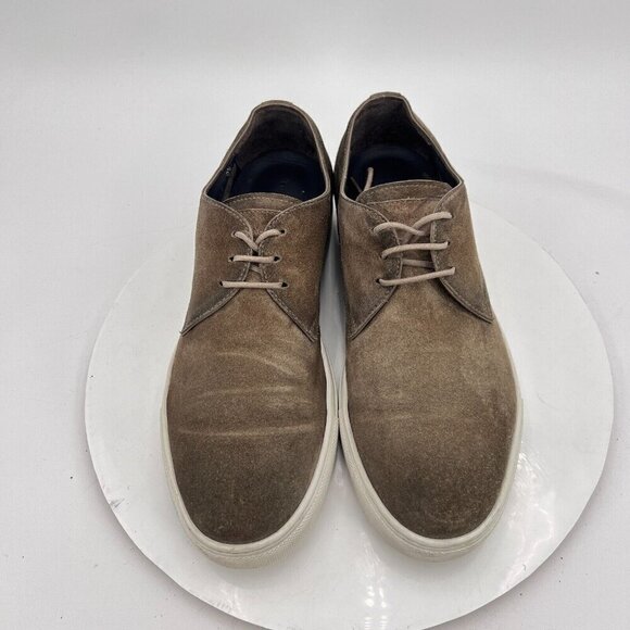 To Boot New York Adam Derrick Men Size 9.5 Brown Neutral Suede Lace Up Shoes - Picture 3 of 16